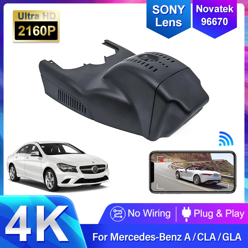 

Car DVR Dash Cam Camera Driving Video Recorder For Mercedes Benz CLA c117 w117 x156 w177 w176 GLA 180 200 220 250 180d 200d 220d