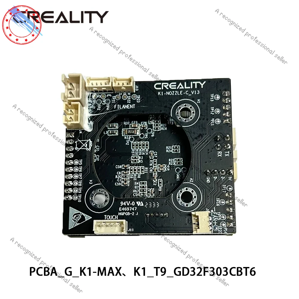

Оригинальная плата адаптера PCBA_G K1 K1 max T9_GD32F303CBT6, замена насадки C-V13 для Creality K1, аксессуары для 3d-принтеров