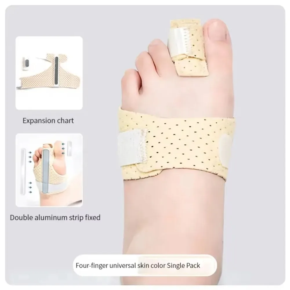 

Adjustable Bunion Corrector Band Soft Breathable Big Toe Straightener Joint Support Toe Valgus Foot Correction Brace Unisex