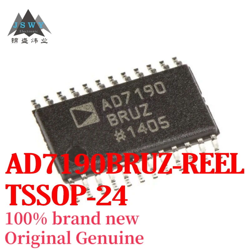 (1/10 قطعة) AD7190BRUZ-REEL AD7190 TSSOP-24 شريحة تحويل تناظرية إلى رقمية 24 بت - أصلية جديدة تمامًا - شحن مجاني #1