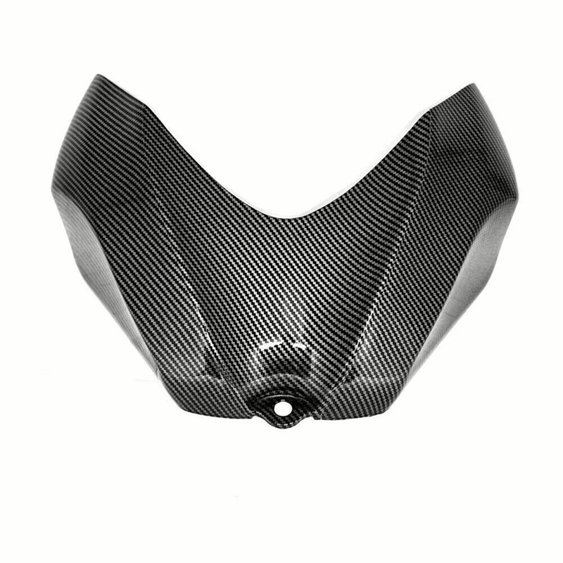 Carbon Fiber Color Motorcycle Front Gas Tank Cover Fairing Cowl For Suzuki GSXR 600 GSX-R 750 2006-2007 Spare Parts Accessories image 3