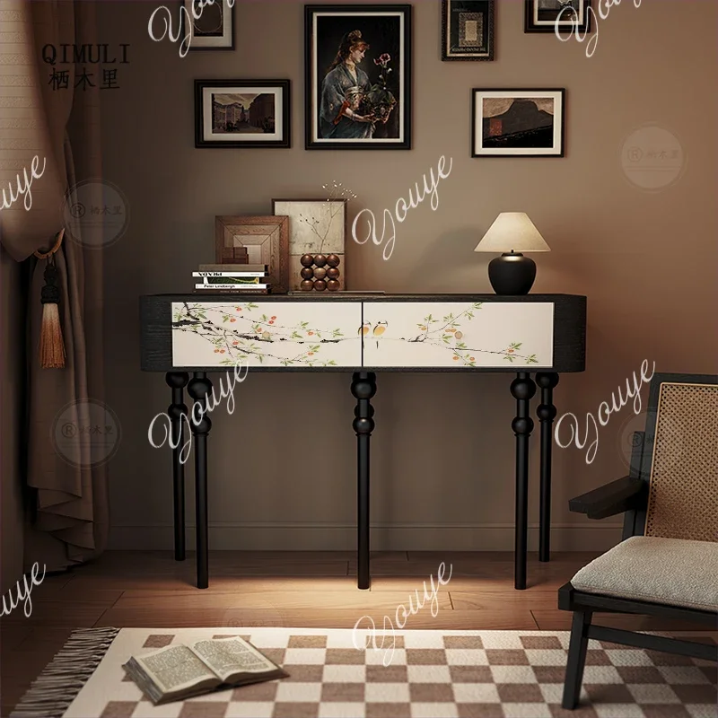 

A Living Room Hallway Corner Table Entryway Design Modern Simple Console Table Industrial Luxury Console Ingresso Home Furniture