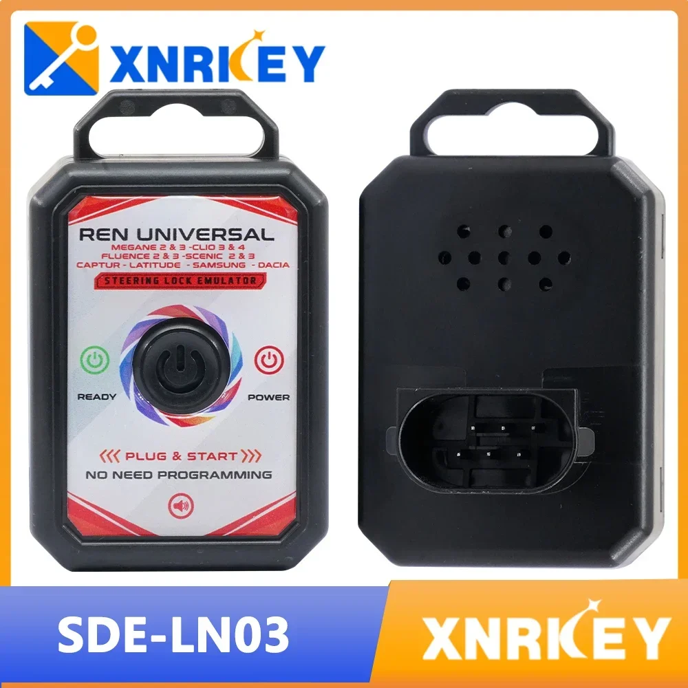 XNRKEY 2022 New Version Universal Steering Lock Emulator ELV EIS Plug and Play For Renault Samsung Megane2/3 Clio3/4 Fluence 2/3