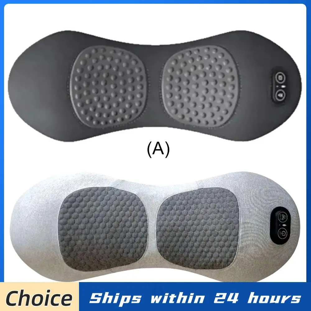 

Массажер для спины 3-в-1 с функцией шиацу для глубокого массажа тканей, портативный, для снятия боли в плечах, пояснице и талии, для использования в постели