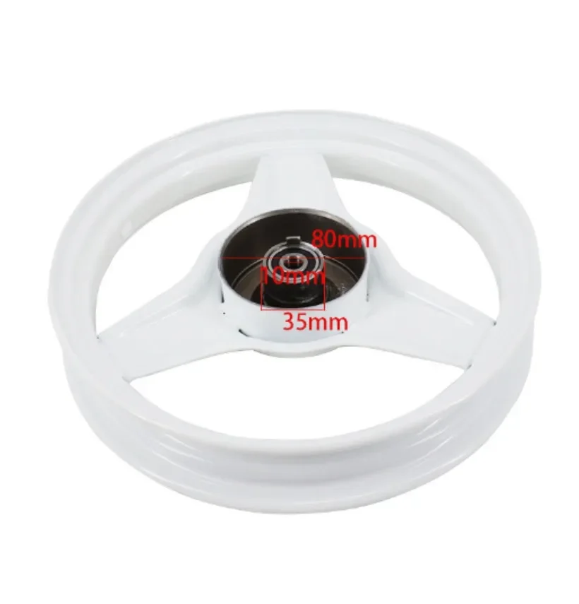 Front Rear Rim Wheel Replacement Part - Fit For Yamaha PY50 & PW50 Motorcycle -27cm 10-inch 1PC