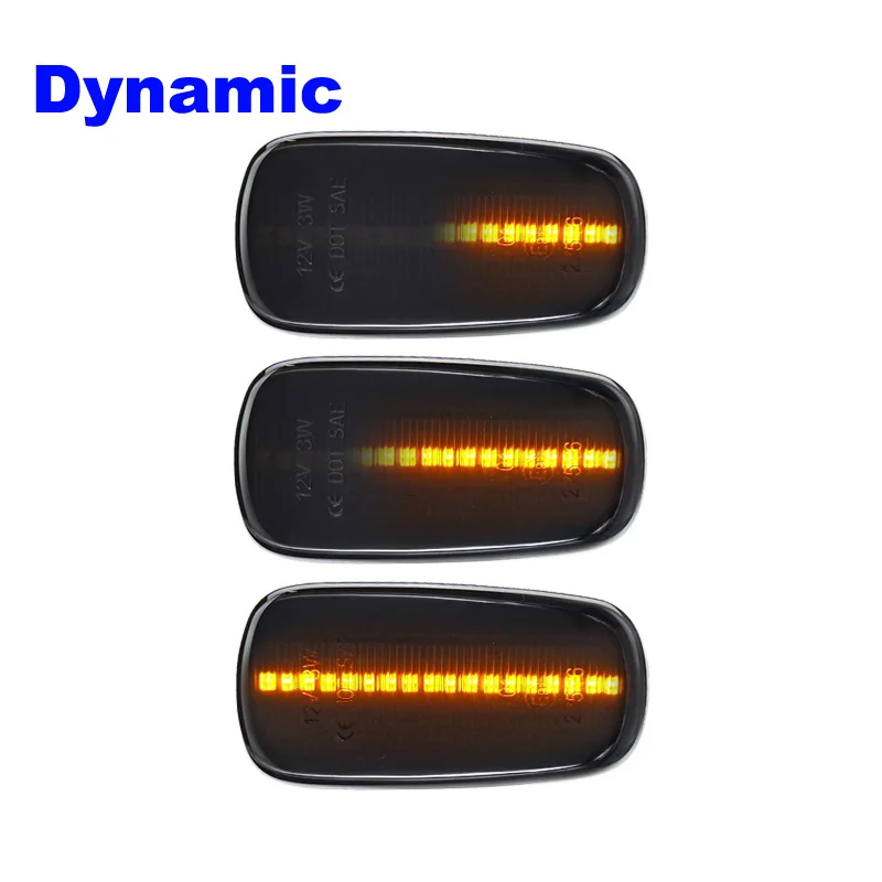 For Toyota Allion Altezza bB Corolla Crown Celsior FunCargo Echo Verso LED Side Marker Lamp Amber Side Fender Turn Signal Lights