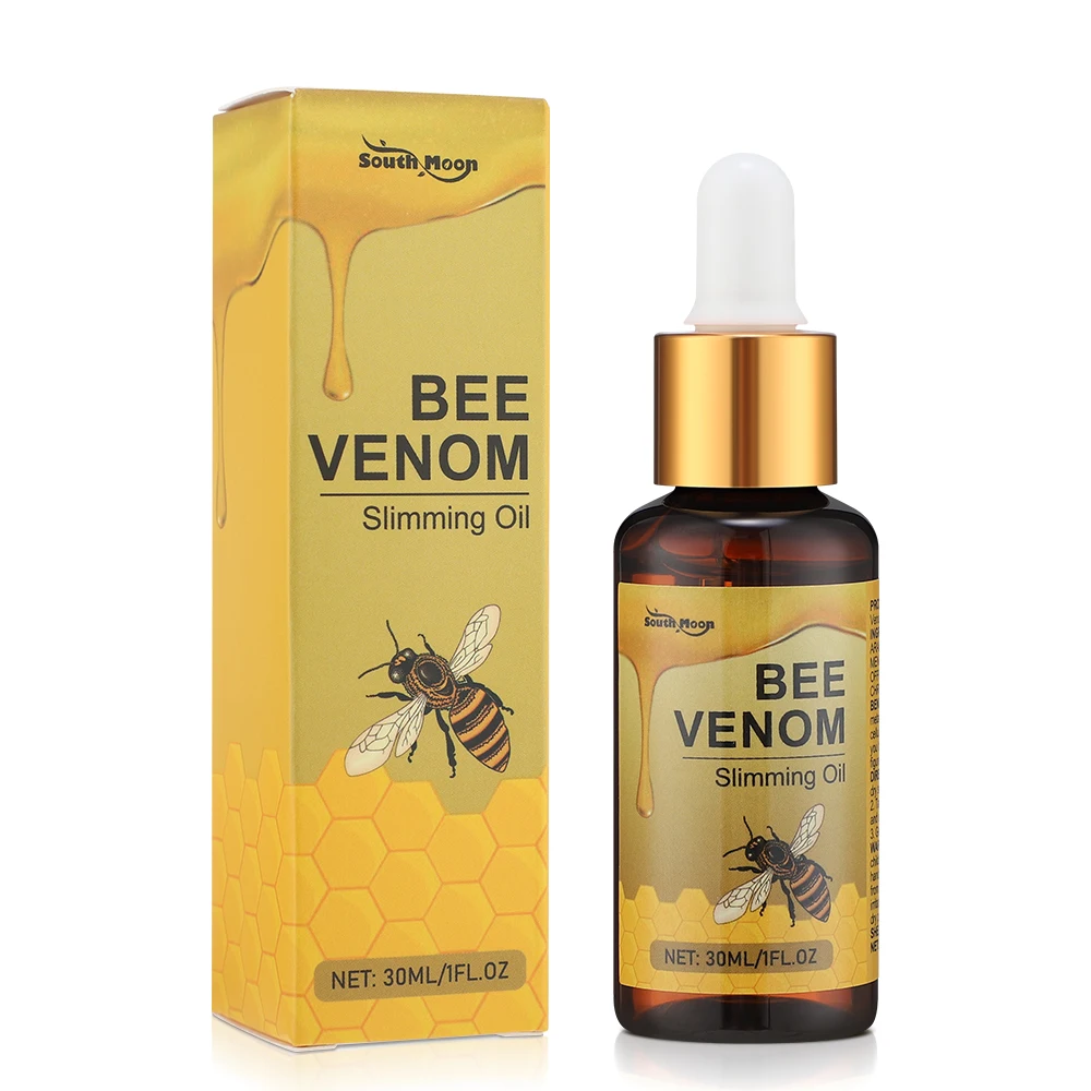 Bee Slimming Drops Lymphatic Drainage Liquid Body Slimming Essential Oil Weight Loss Management For Men Women Body Shapin