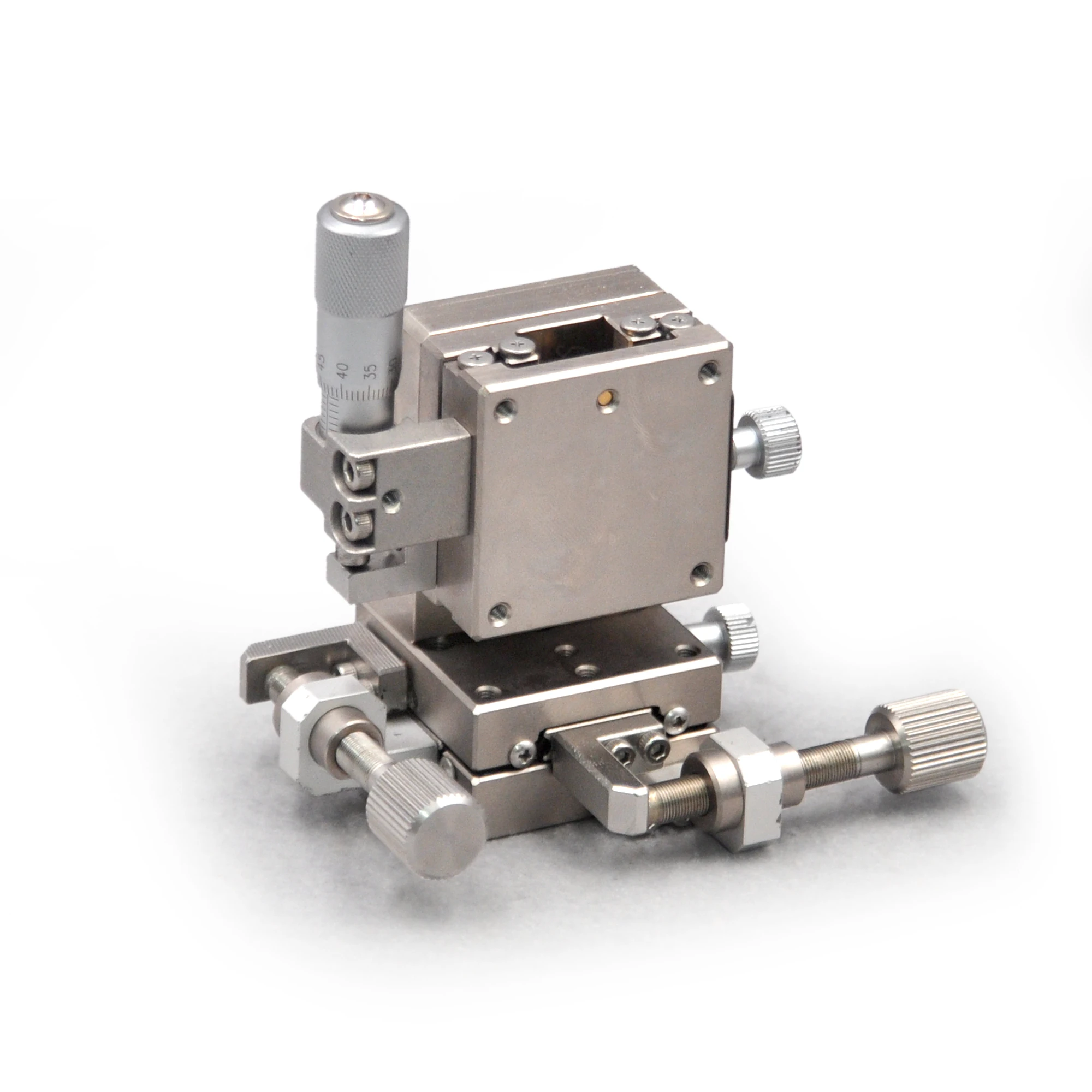 Suruga BXT04013-Cl BSS23-40c1 XYZ Axis Three-Dimensional Optical Manual Precision Displacement Fine-Tuning Slide Used