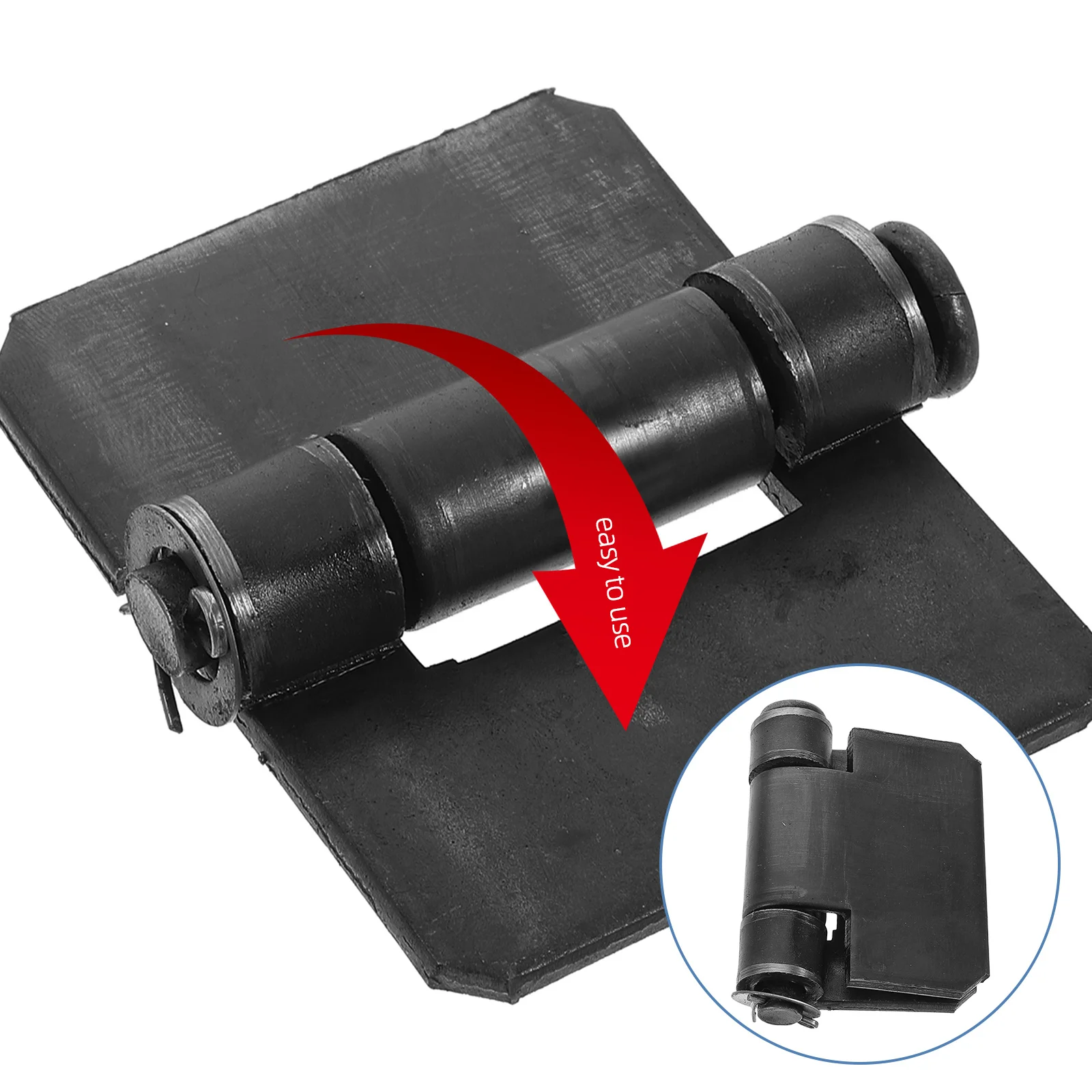 Heavy Duty Welded Hinges For Doors Gates Barn Shed Square Iron Door Hinges Adjustable Spring Mechanism Outdoor Interior