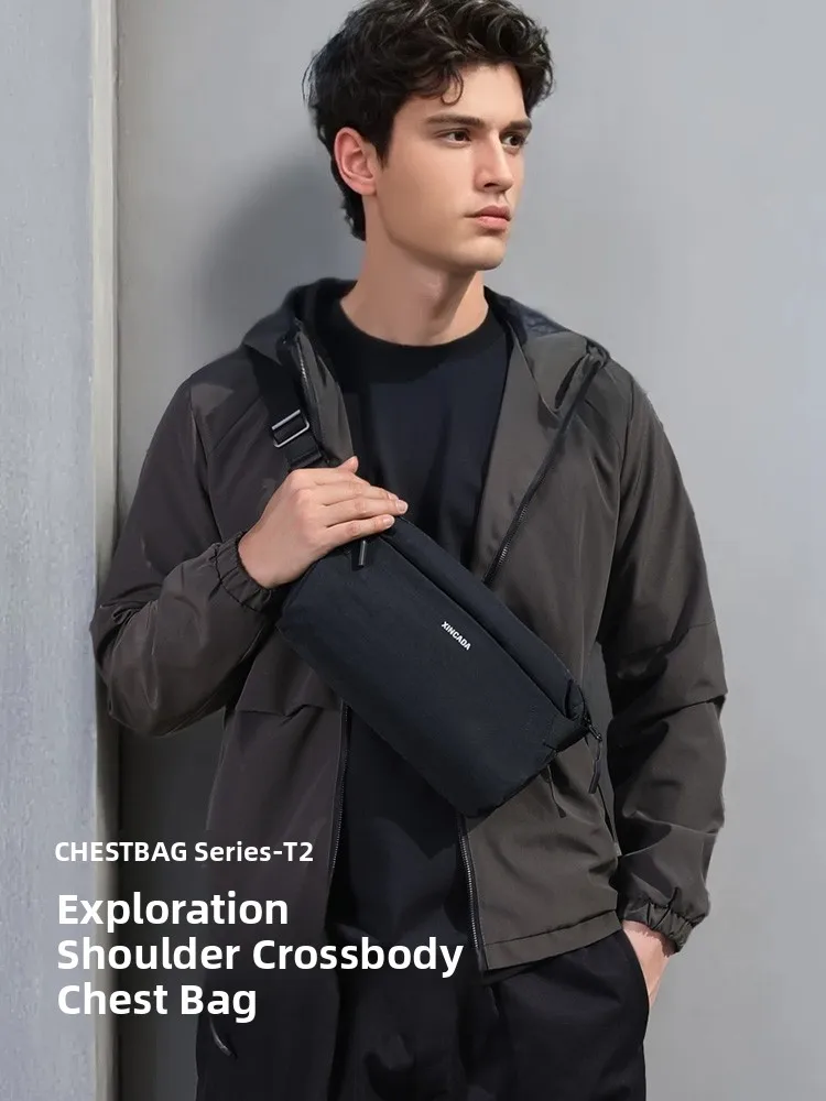 

Мужская большая повседневная спортивная сумка через плечо Capaci, уличная сумка на одно плечо, поясная сумка для отдыха, маленькая нагрудная сумка для женщин