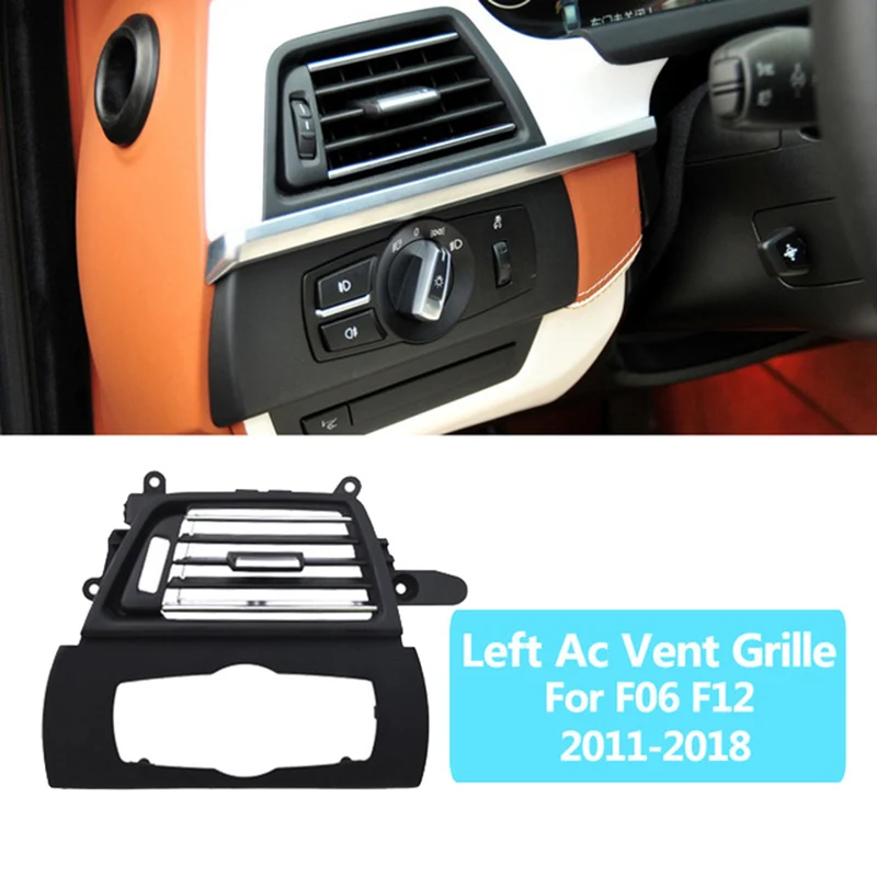 Car Left Side Console Central Air Conditioner AC Vent Outlet For-BMW 6 Series Coupe F06 F12 F13 630 635 640 2011-2018