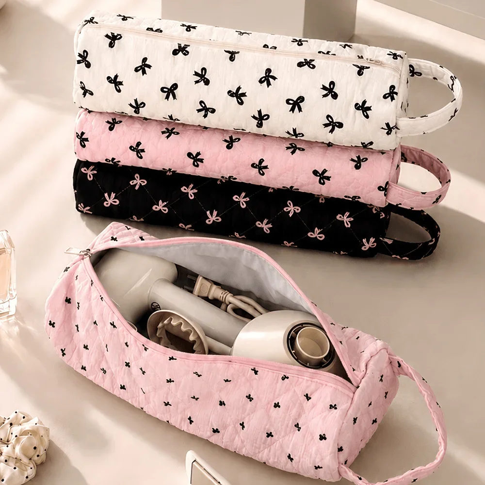 Hair Styling Tools Storage Bag Large Capacity Curling Iron Bag Hair Straightener Case Hair Dryer Organizer Pouch Portable Case