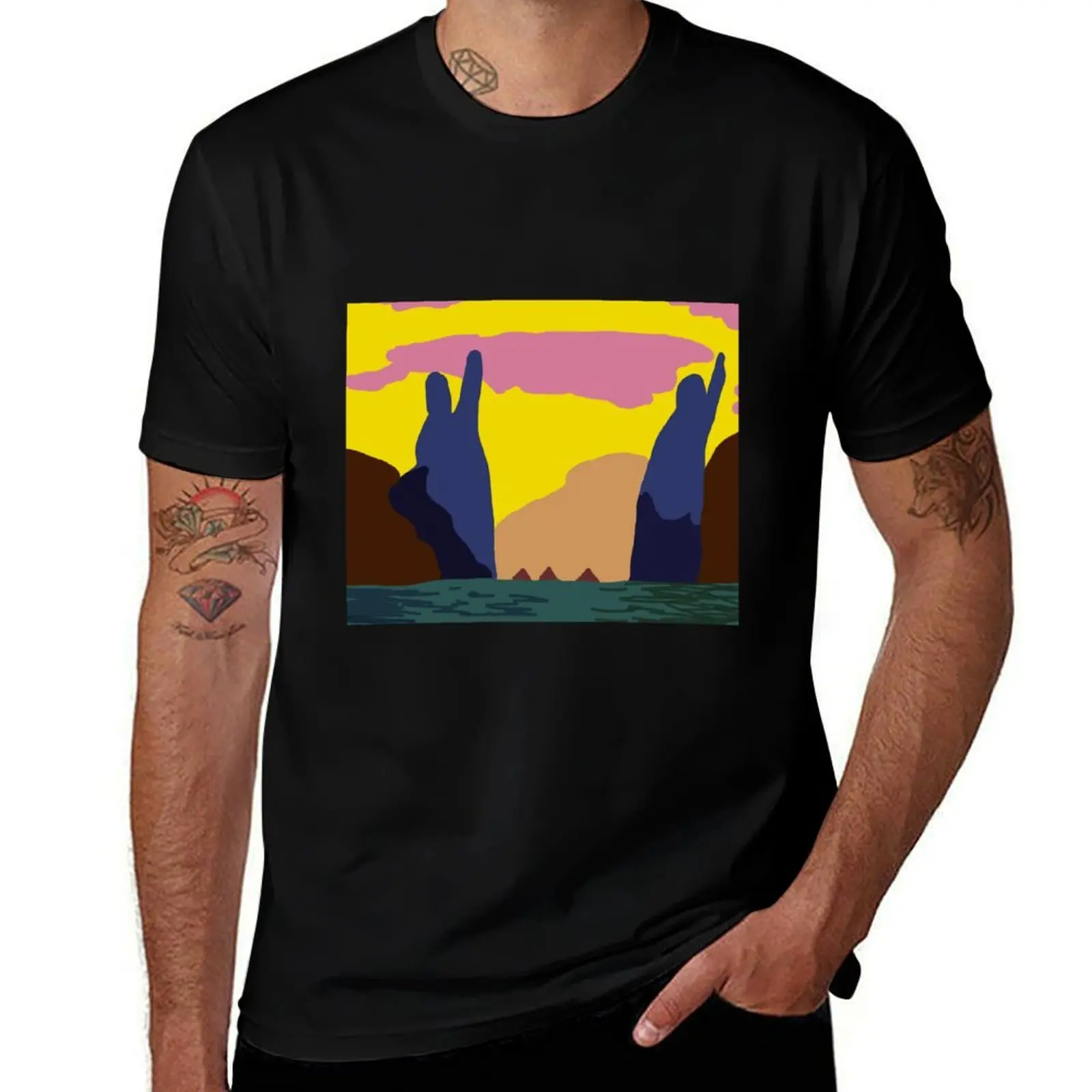 The Pillars of the King T-Shirt Quick Dry Outdoor Sports T-Shirt
