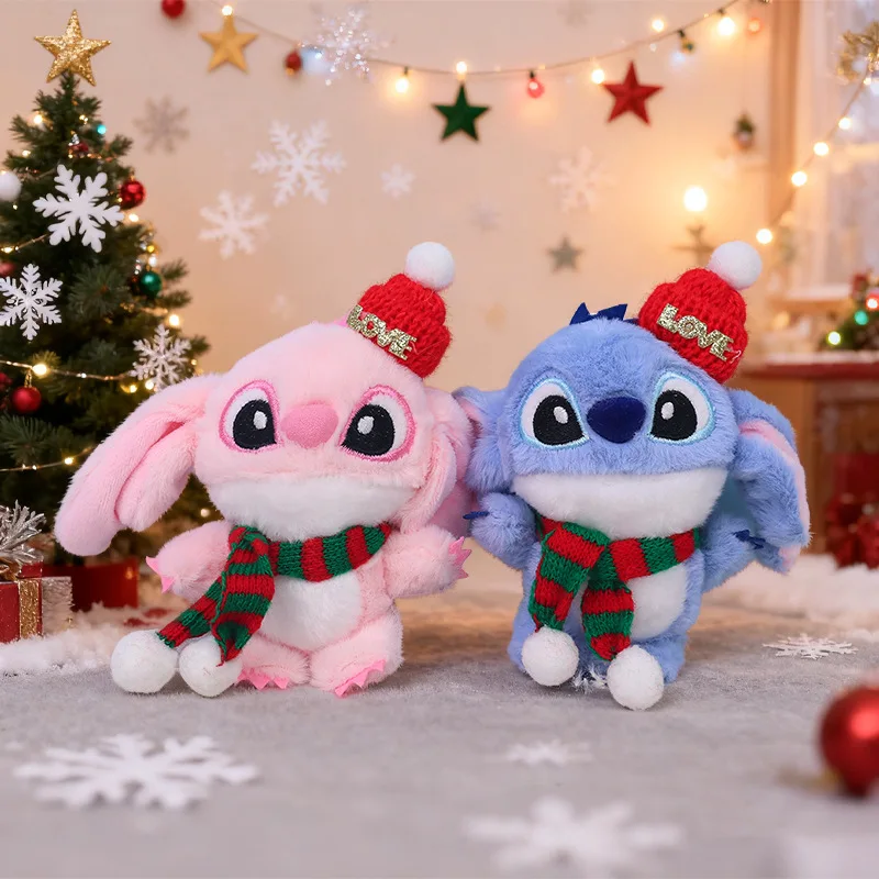 新しいスカーフステッチぬいぐるみおもちゃペンダントキーホルダーぬいぐるみ人形バックパックペンダントクリスマス装飾子供の誕生日プレゼント