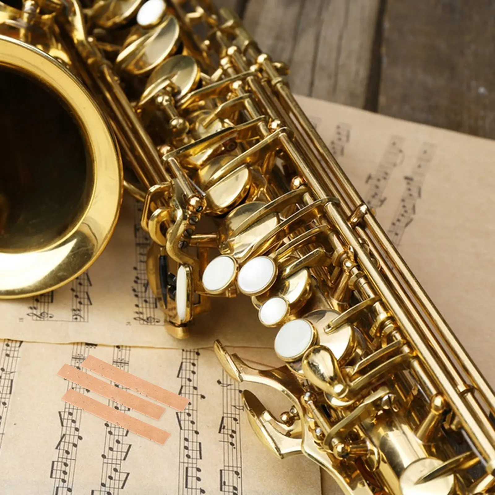 

20 шт. пробковых прокладок для кларнета, тонкие пробковые листы премиум-класса для соединения горловины кларнета, набор для ремонта деревянных духовых инструментов, стабильное качество звука