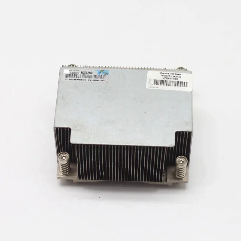 Original For ProLiant DL380E G8 Gen8 DL380EG8 Cooler Radiator Heat Sink Server 677090-001 663673-001 6043B011150