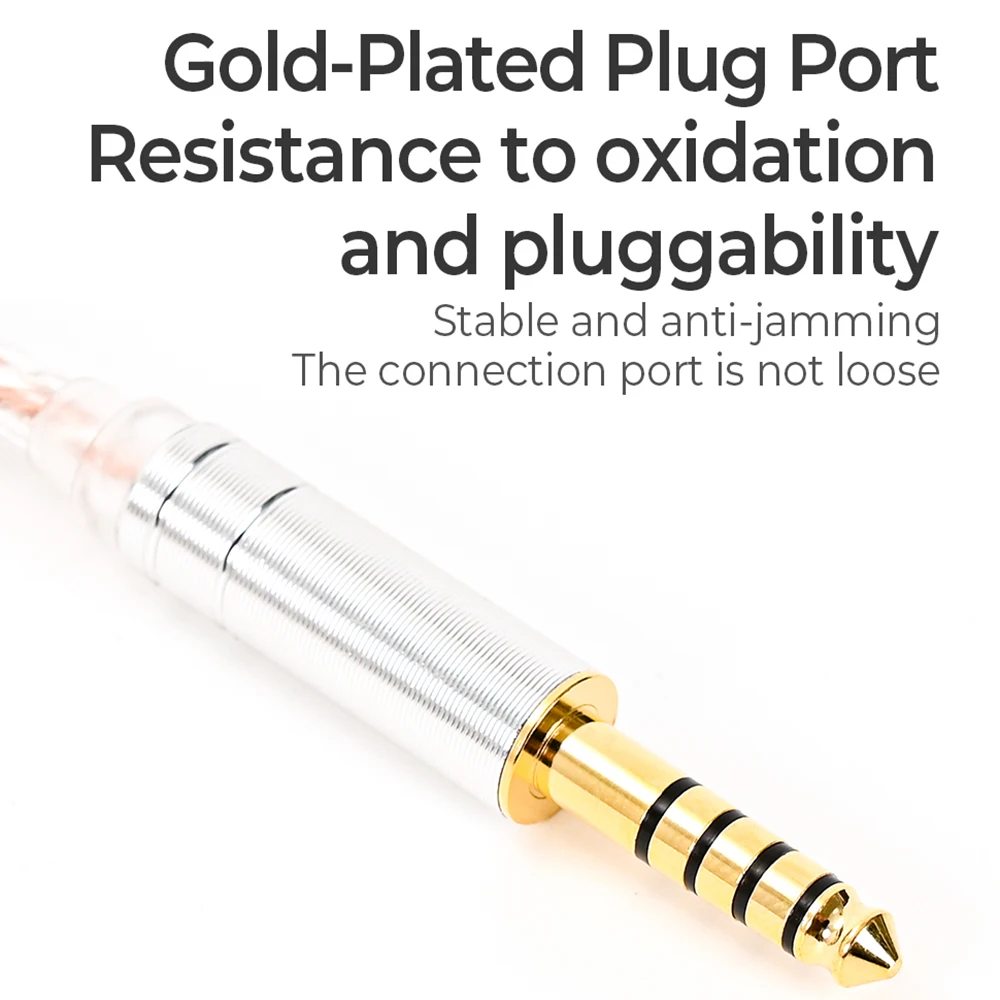 Jack Male 3.5MM to 4.4MM 2.5MM Female Balanced Conversion plug Cable for HiFi Balanced Interconversion AUX Audio Line Adapter