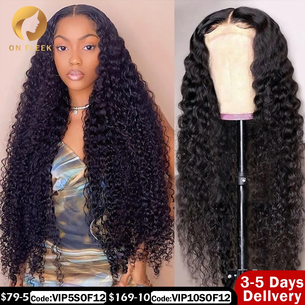 Deep Wave Frontal Wig 30 32 Inch Curly Human Hair Wigs For Black Women Pre Plucked Wigs Wet And Wavy 13x4 Water Wave Hd Lace Wig