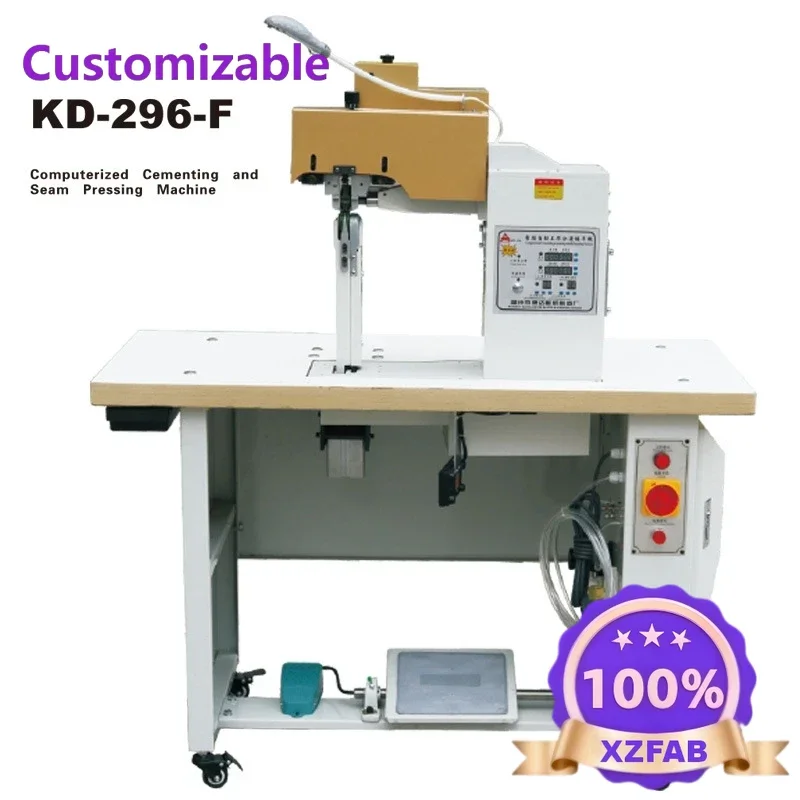 Factory Direct 2026 Upper and upper gluing and flattening buckle hole mechanical automatic computer edge dividing machine