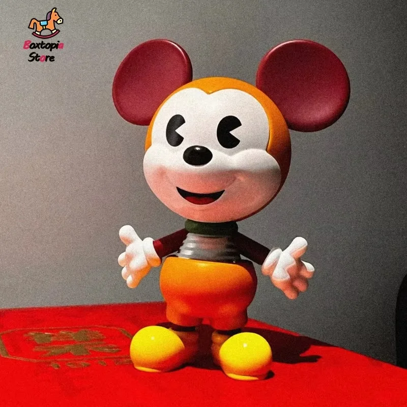 New Genuine Pop Mart Disney Mickey Remixed: Mickey Meets Pixar Series Blind Box Ornament Model Toy Mystery Box Girlfriend Gift
