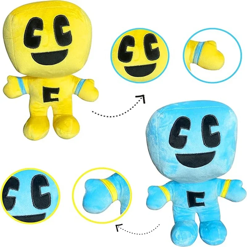 

Craftee Plush Toy Cartoon Simulation Comfortable Stuffed Animal Model Anime Character Play Doll for Children Birthday Gift