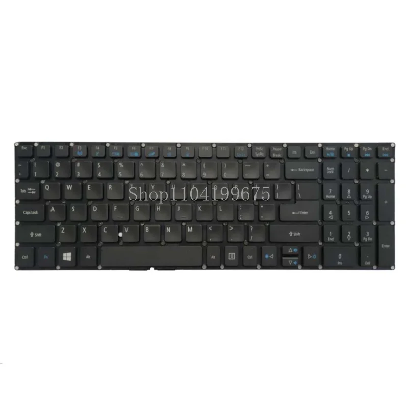 New US Keyboard for Acer Aspire R5-571 R5-571T N16P2 Backlit Laptop Black