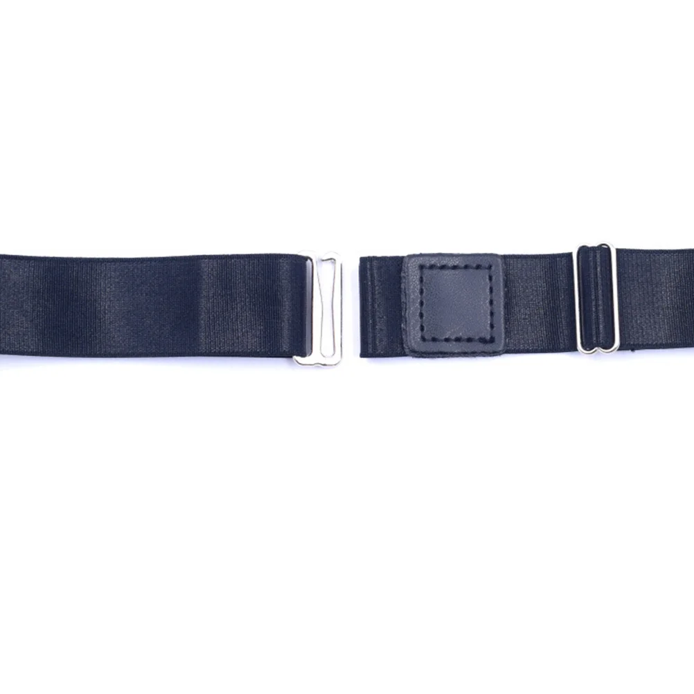 Ceinture de verrouillage de chemise pour hommes, sous-vêtement élastique, sangle de séjour