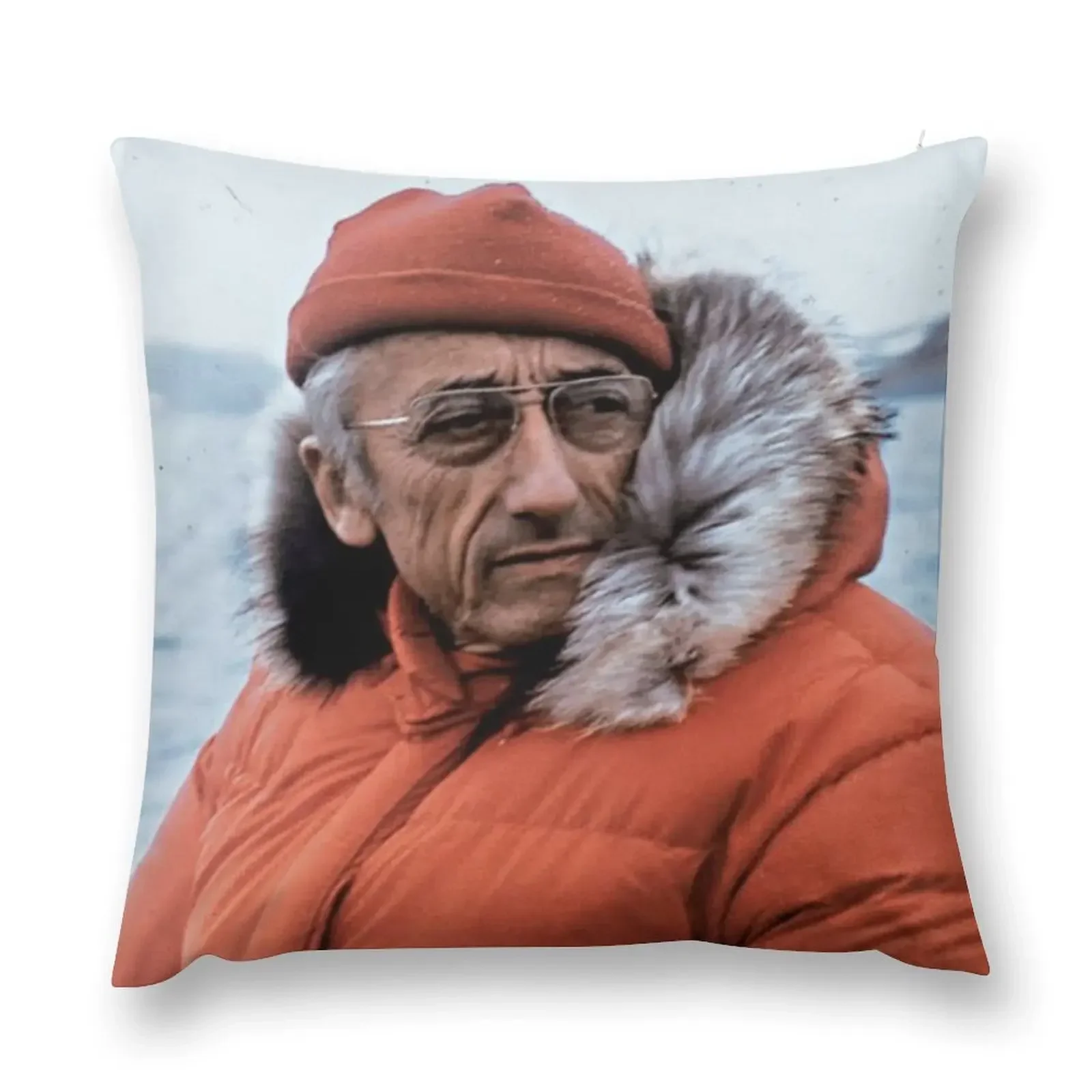 

Jacques Cousteau Throw Pillow christmas cushions covers Christmas Pillowcase Christmas Pillows pillow