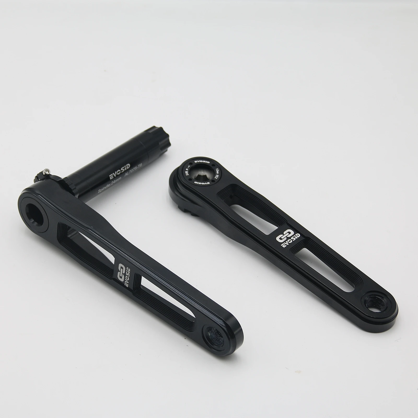 EVOSID Racefiets Crankstel 160/165/170mm Holle Crank Geïntegreerde Fire Kettingblad Vouwfiets 40/42/44/46/48/50-56T Kettingwiel