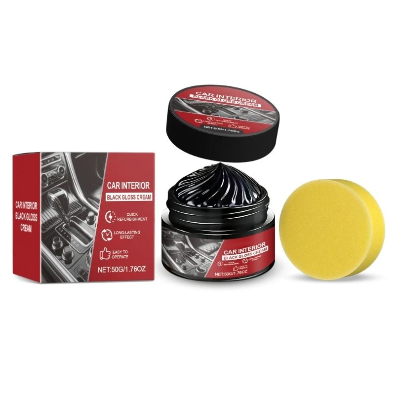 

547B Efficient Car Inner Refurbishment Cream Polish Restorer For Enhancing Appearance