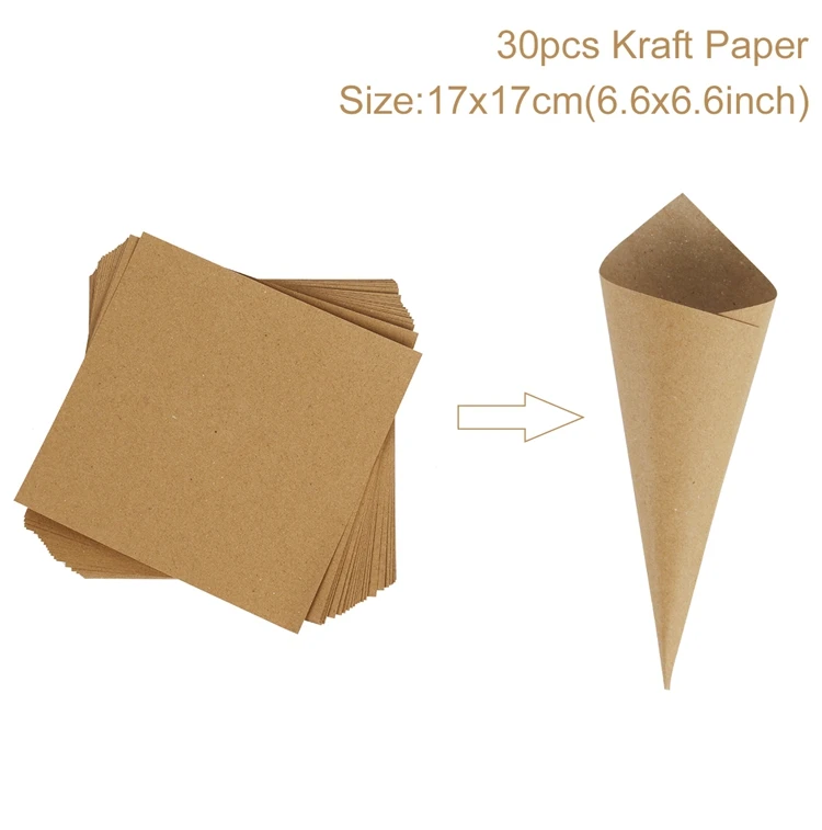 Variant: 30pcs kraft paper 2