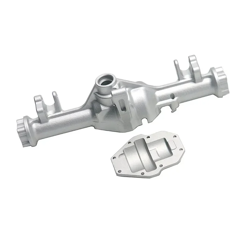 

Коробка передней оси из алюминиевого сплава YIKONG CNC 12026 YK4082, аксессуары для скалолазания и модернизации автомобиля, серебряные