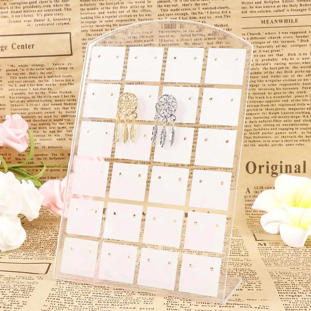 Colors Show Case Convenient Holder Display Tool Jewelry Frame Jewelry Rack Earring Box Earrings