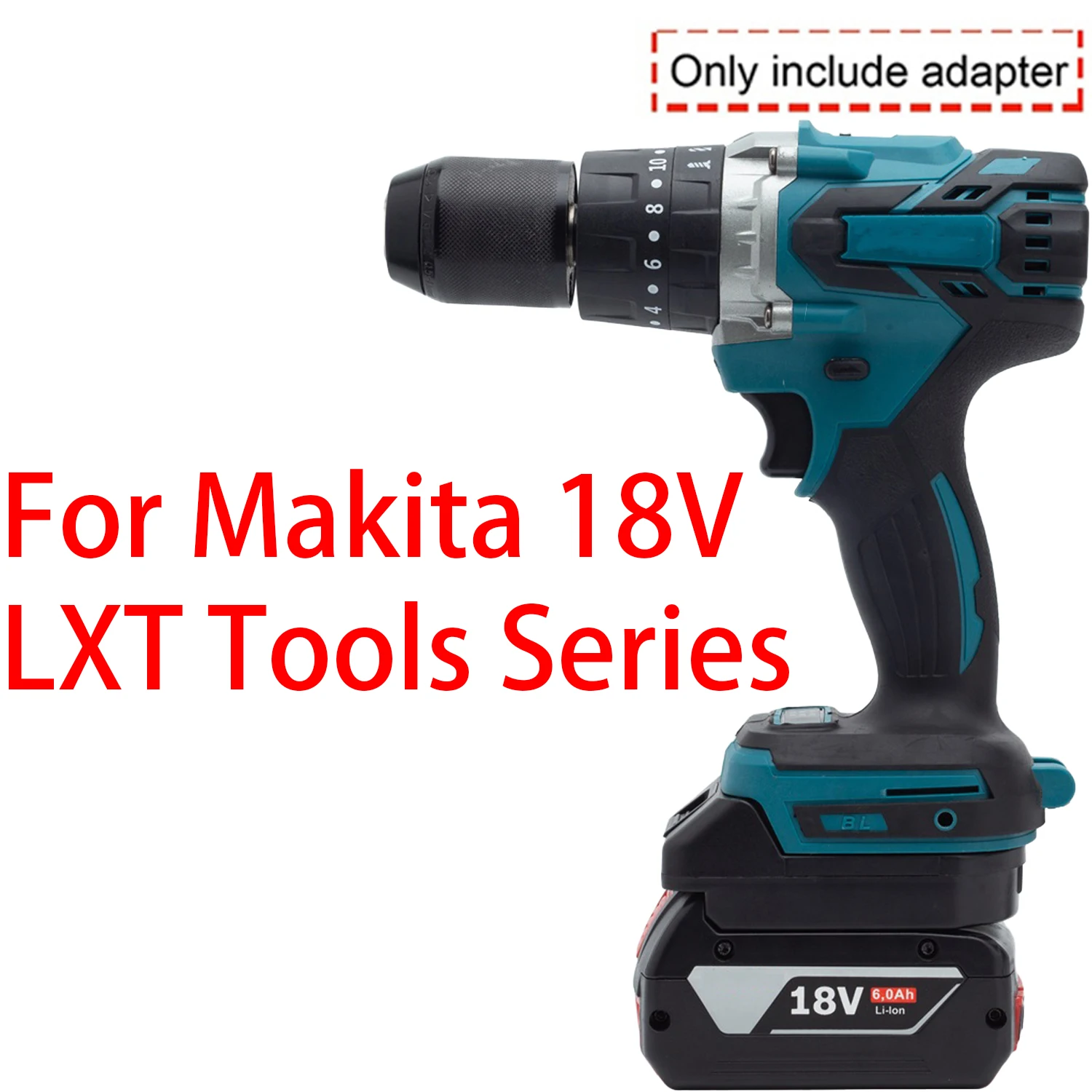 Battery Adapter Converter For Makita 18V LXT Li-ion Tool To Bosch 18V Li-ion Battery Adapter Power Tool Accessory