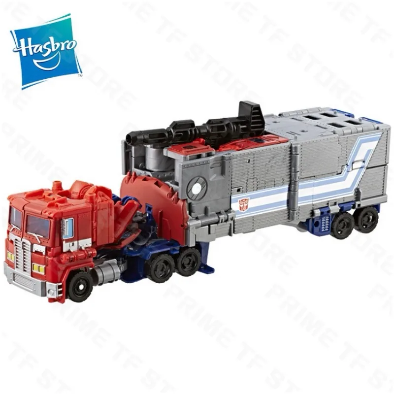 

Original Hasbro Transformers Power of The Primes E1147 EVOLUTION OPTIMUS PRIME Leader Class Action Toy Figure