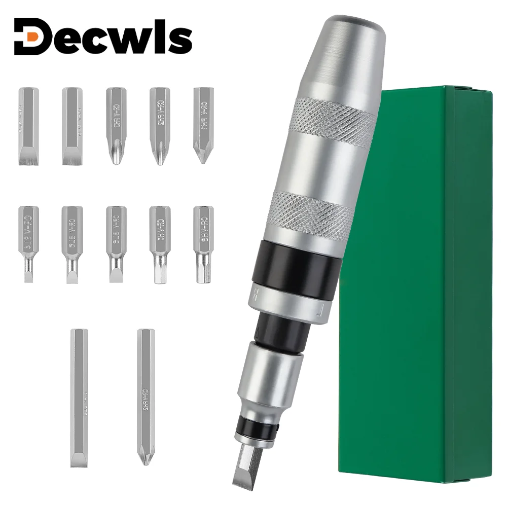 7/13 Pcs Manual Impact Screwdriver, Cordless Home Screwdriver Set, Screw Extractor, Professional Repair Tools, Used by Knocking