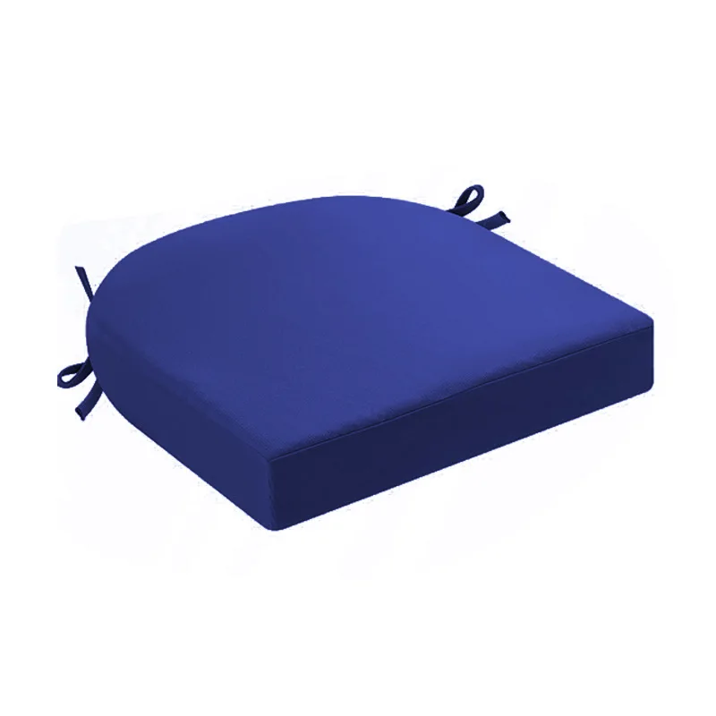 Household Sponge Seat Cushion Outdoor Waterproof U-shaped Rattan Chair Soft Bag Curved Chair Cushion Horseshoe Four Seasons