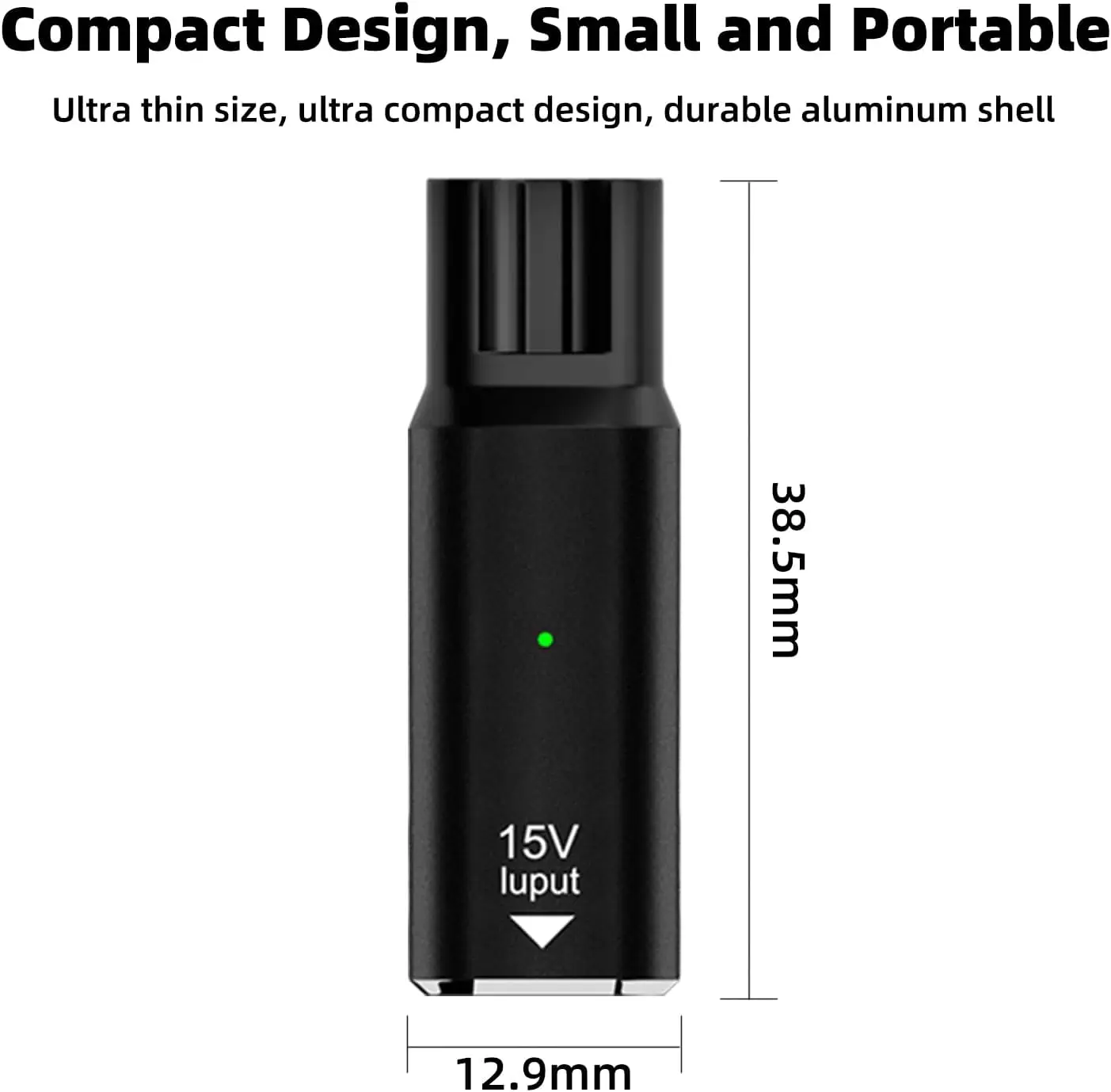 2 Pack 15V Type-C HQ8505 Charger Adapter, USB-C Charging Converter for Philips Norelco HQ8505 7000 5000 3000 9000 Series Electri