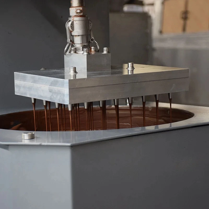 60L 100L Commerciële Automatische Continue Chocolade Tempermachine Chocolade Machines