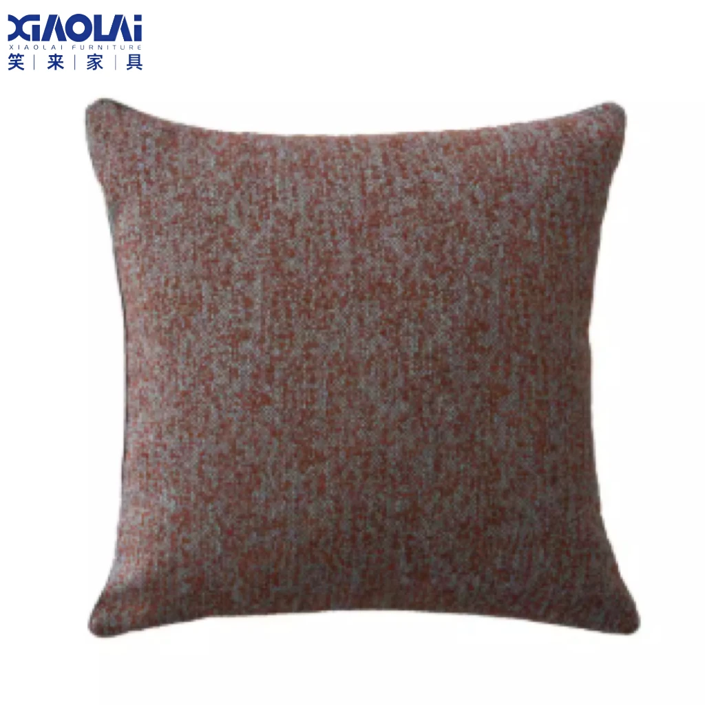 Modern Minimalist Feather Lumbar Pillow for Living Room Sofa Luxury Bedside Cushion Goose Feather Filling Home Decor