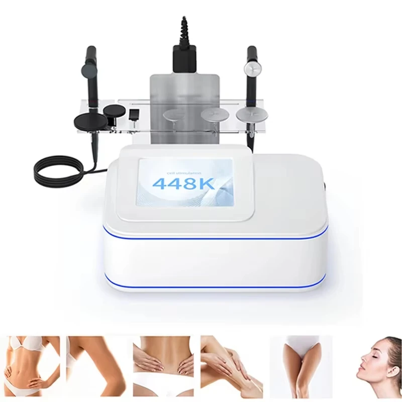 

448Khz Indiba RET CET Tecar Therapy Capcitive Electric Transfer RF Body Radio Frequency Physiotherapy Massager Slimming Machine