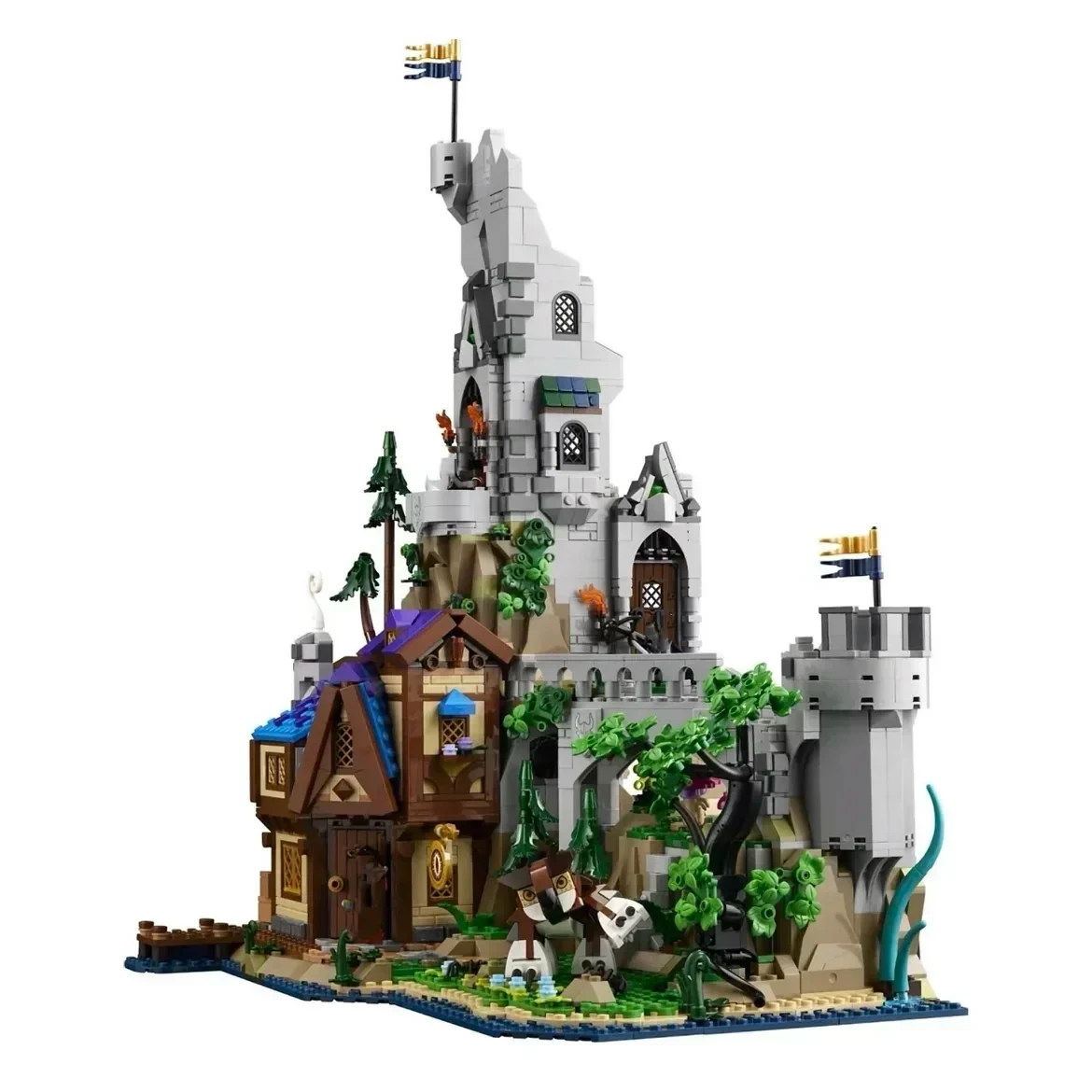 2026 New version  Dungeons & Dragons: The Legend of the Red Dragon Children's Birthday and Party gifts, Building block toys