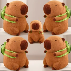 New hot20cm beautiful turtle backpack capybara anime cute toy soft capybara plush toy simulation plush animals kawaii plush doll 12 Main Sales Turtle Plush - №2