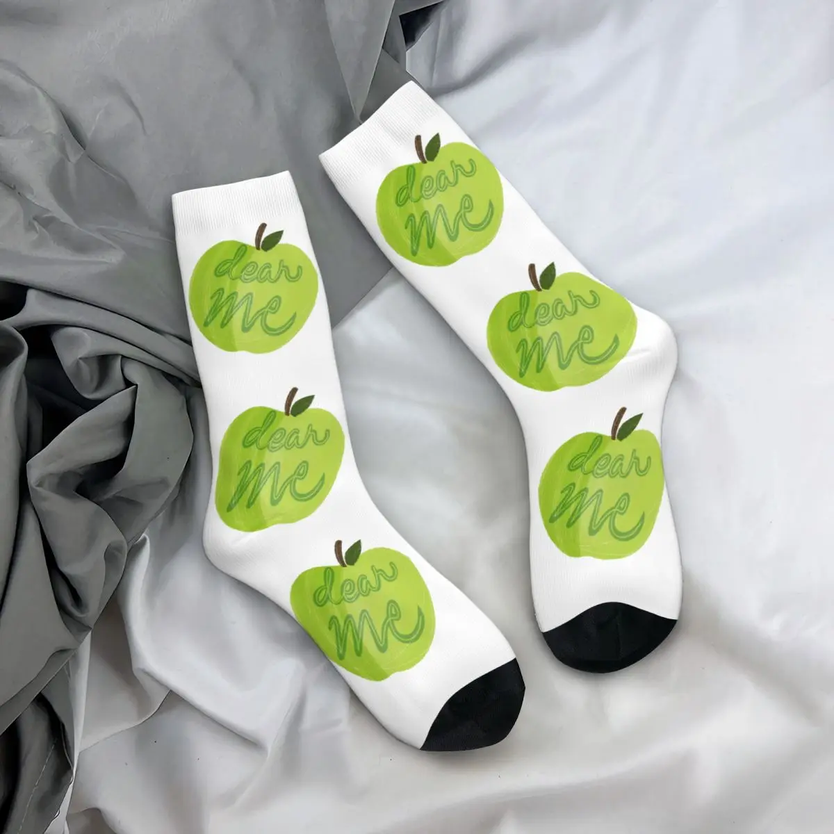 

Dear Me Socks Harajuku High Quality Stockings All Season Long Socks Accessories for Unisex Christmas Gifts