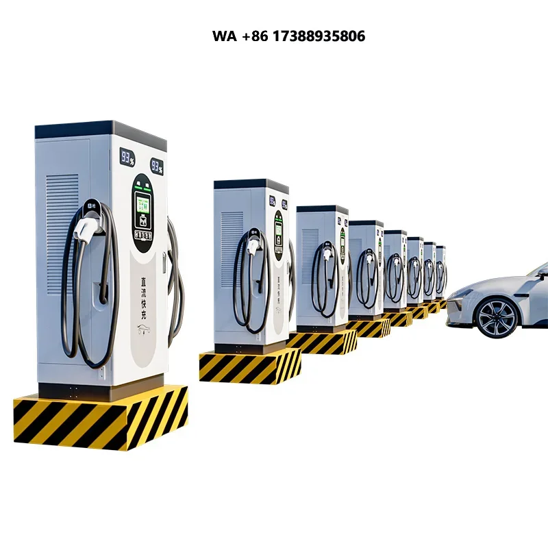 YG China Factory 120KW GB/T Standard DC EV Charging Pile PLC 240A Output Support APP/Card/Manual Start Taxi Fleet Gas Station
