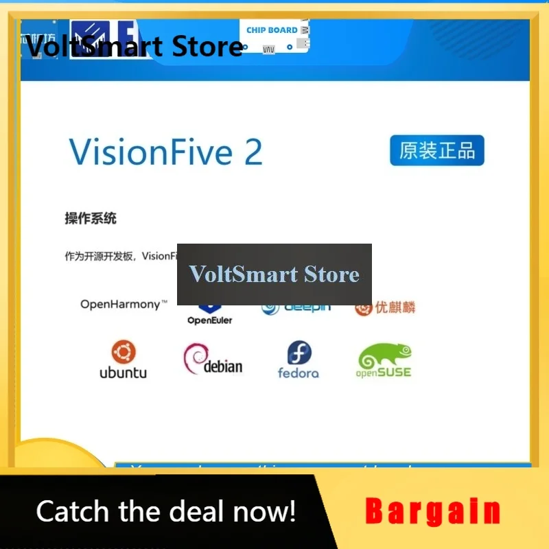 VoltSVisionFive 2 RISC-V Development Board Using StarFive JH7110 With 3D GPU Integration And Enhanced AI Acceleration Support