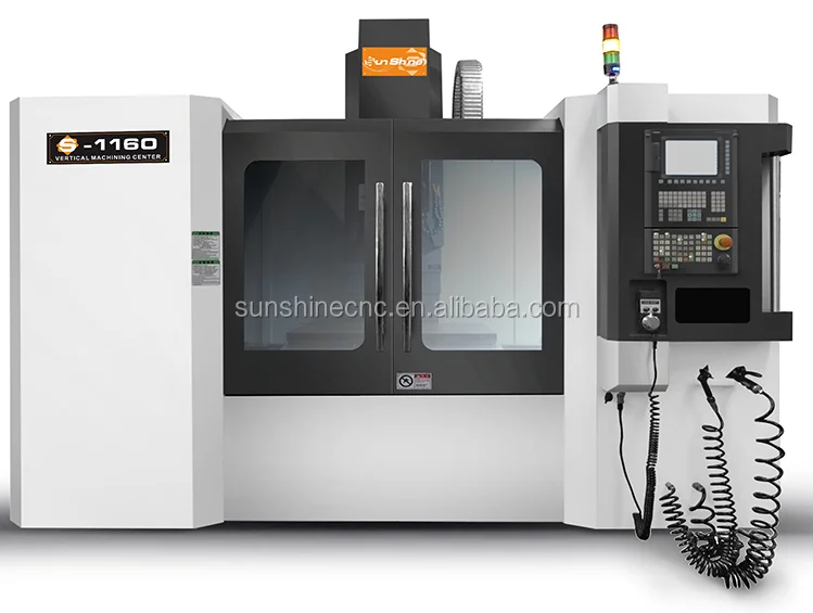 S-1580 Sunshihe With Siemens System Mini Metal Cnc Milg Hine 5 Axis Price