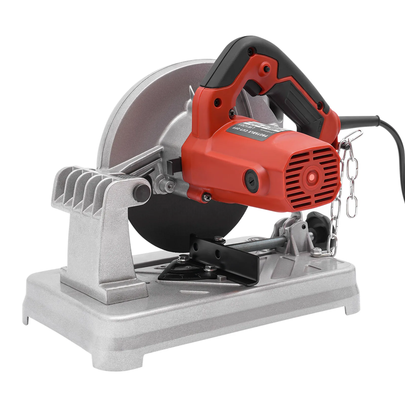 1200 W 5200 U/min 7-Zoll-Profilschneidemaschine mit mehreren Attributen, verstellbar zum Schneiden von Holz, Stahl, Wand, Boden und Metalloberflächen – Detail 2