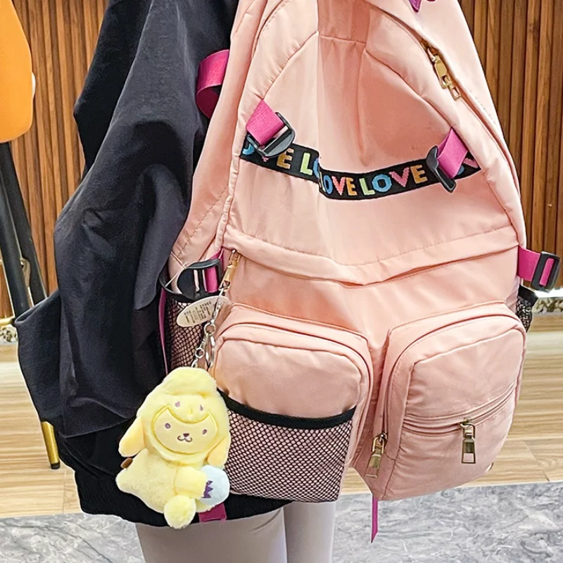 サンリオ ぬいぐるみ ボールを持ったプリン犬 シナモロール ドール キーホルダー ぬいぐるみ かわいいバッグアクセサリー ギフト 卸売