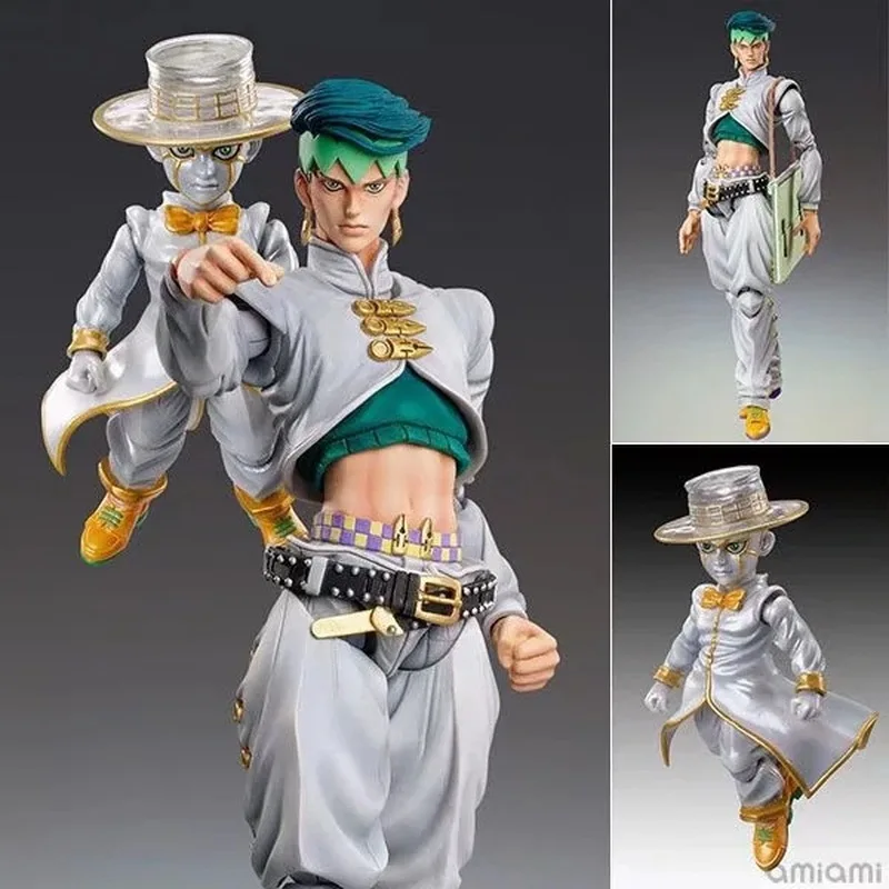 

Lucky Land Jojo Bizarre Adventure Rohan Kishibe Heaven Door Super Movable Action Figure Boxed Collectible Anime Collectors